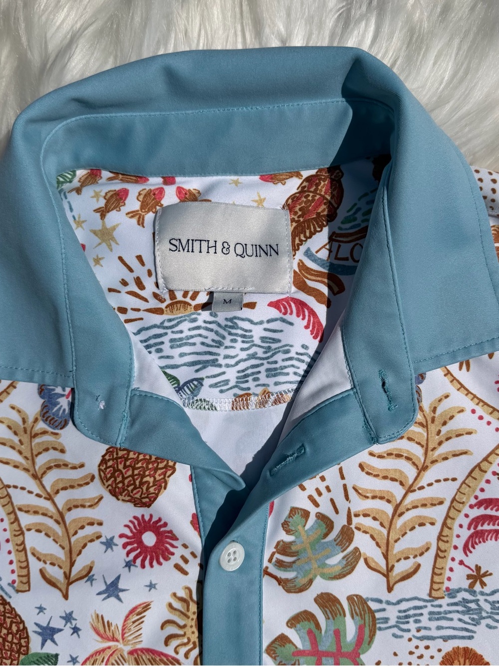 Smith & Quinn Hawaiian Lover‎ Golf Polo Shirt - Picture 5 of 6